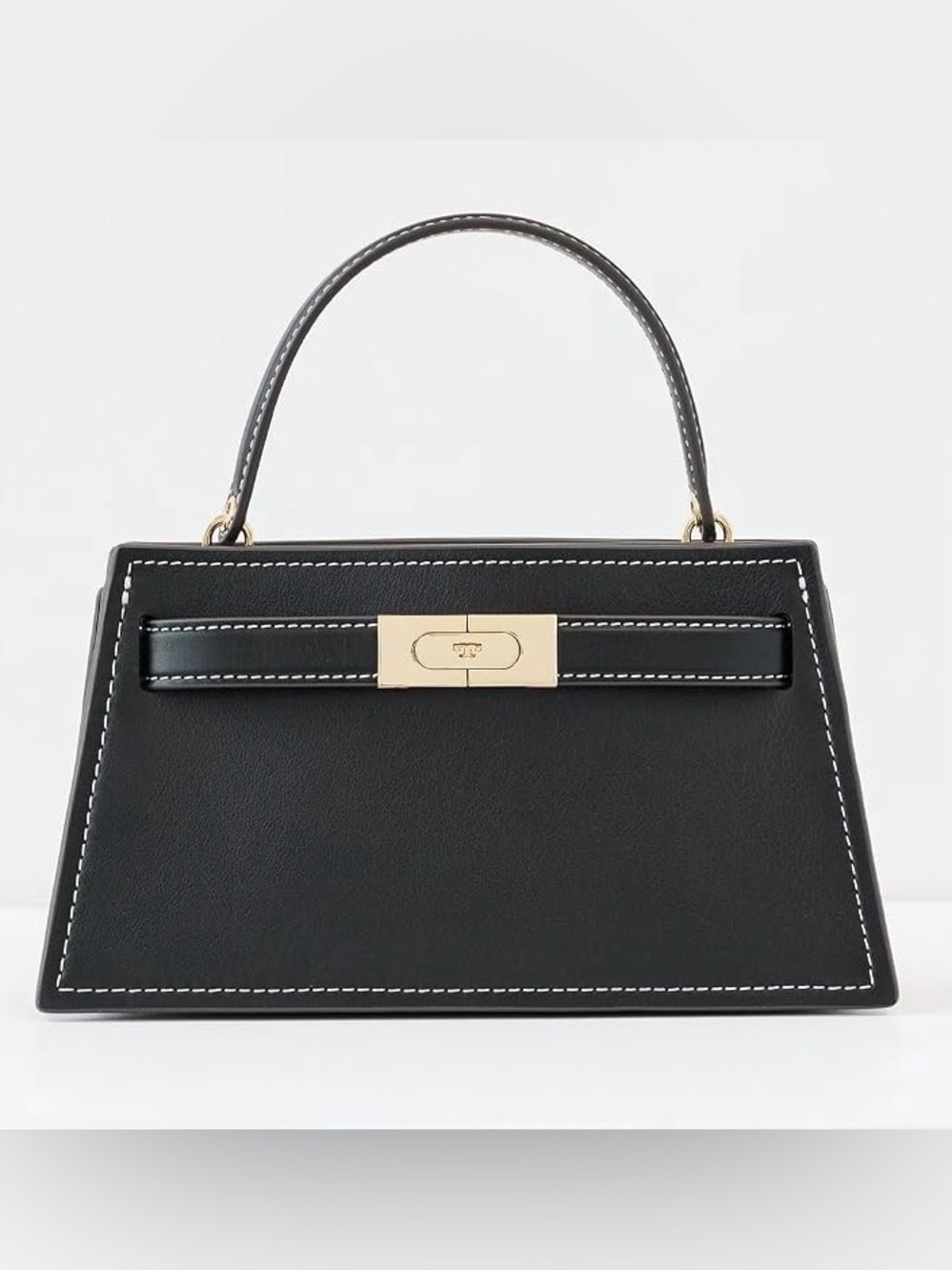 Tory Burch Lee Radziwill Smooth Top Handle Petite Bag